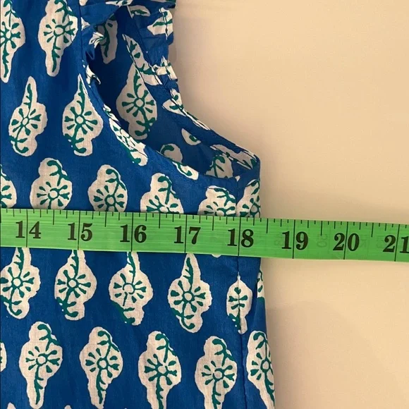 NWOT / J.crew factory Ruffle-sleeve tiered beach dress - Picture 7 of 8